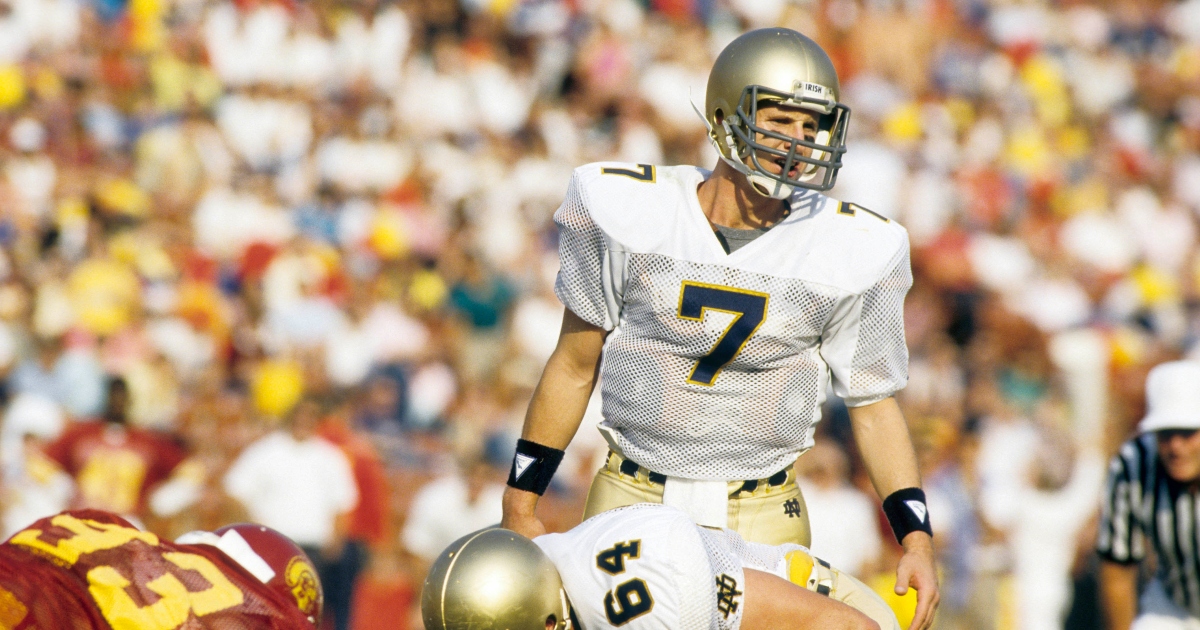 Former Notre Dame QB Steve Beuerlein expects 'nothing but big things ...