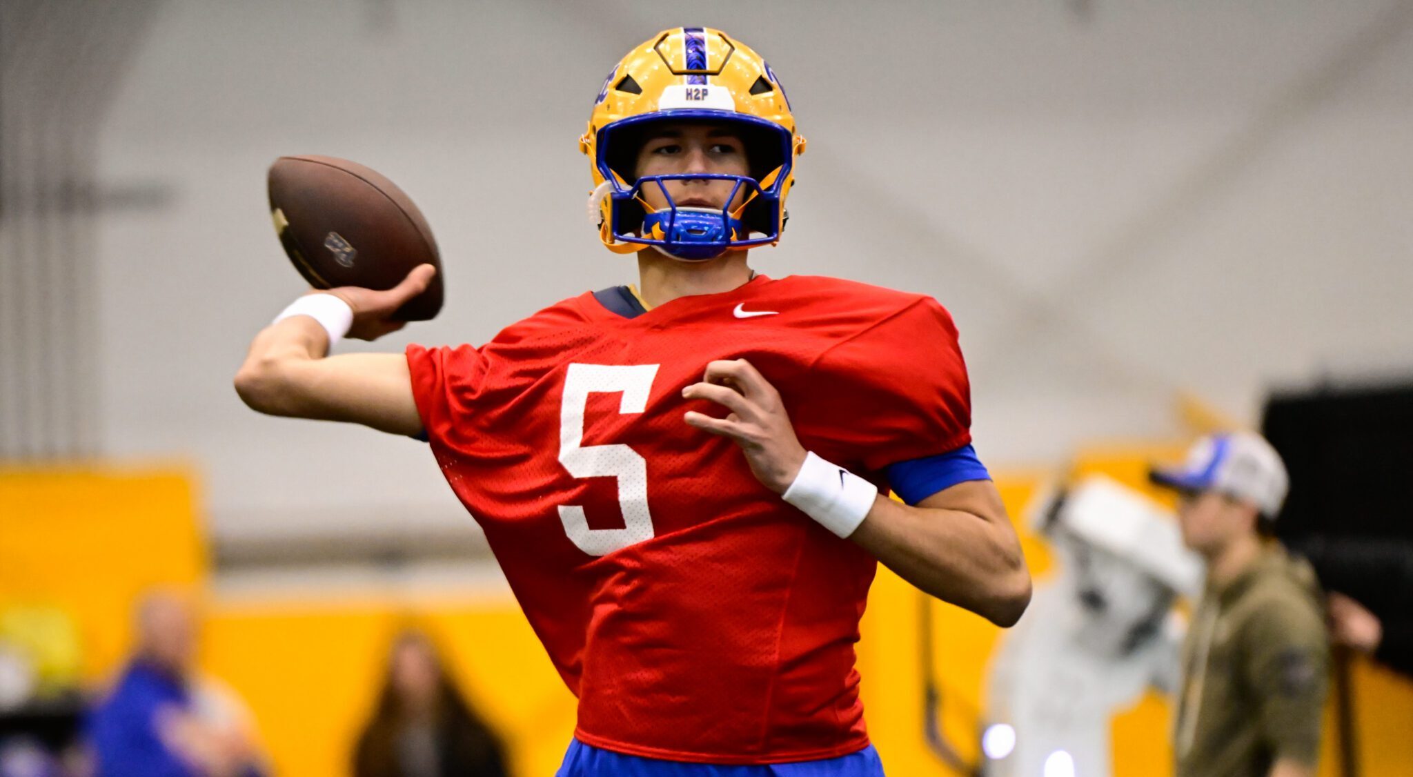Geriner, Dailey Share 1st-Team Reps While Narduzzi Keeps Those on the Outside Guessing