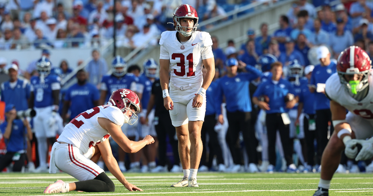 Special teams 'has been a highlight' for Alabama through first two games