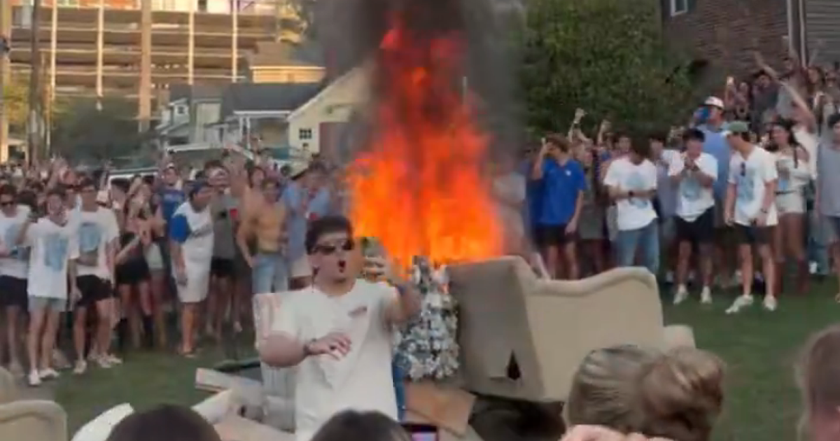 Couches burn on State Street after Kentucky takes down No. 9 Texas A&M - On3