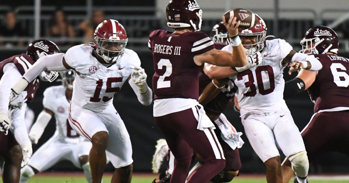 Alabama at Mississippi State: Kickoff time, TV channel for Week 5
