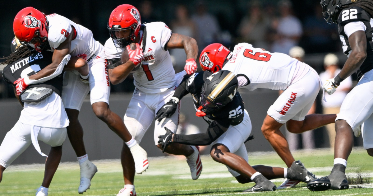 NC State availability report: RB Duke Scott among starters ruled out vs. Wake Forest