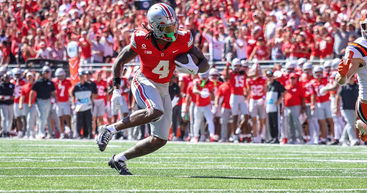 Jeremiah Smith keeps leveling up as Ohio State records begin falling