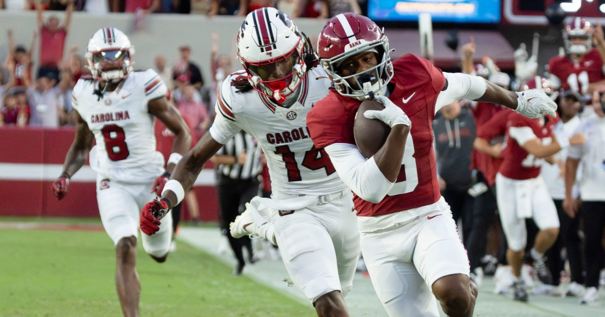 Recap: No. 8 Alabama rolls to Week 4 win over South Carolina