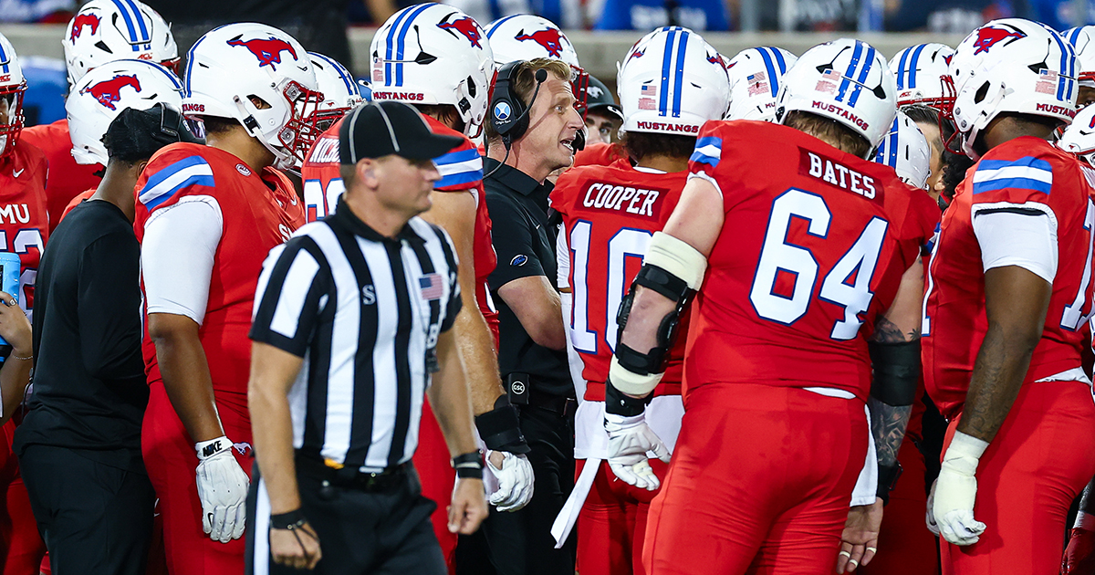 Rhett Lashlee talks SMU's win over Boston College, improving to 4-1