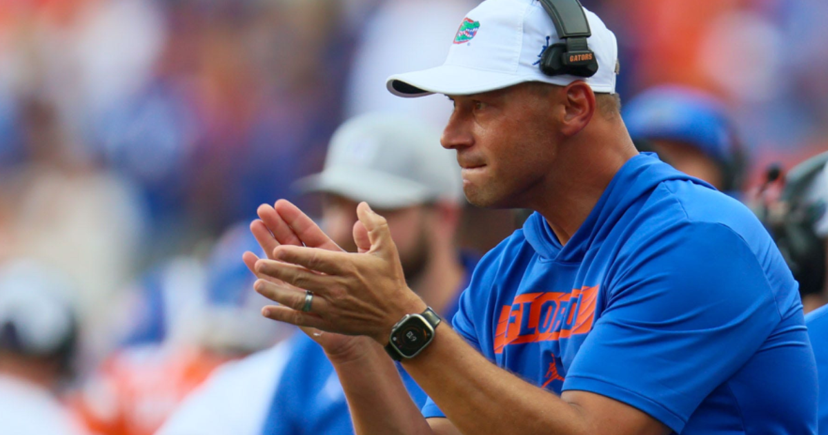 Jon Sumrall named Dodd Trophy Coach of the Month after Florida’s 4-0 ...