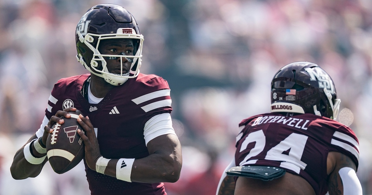 Mississippi State QB Kamario Taylor remains questionable for Oklahoma, but optimism growing