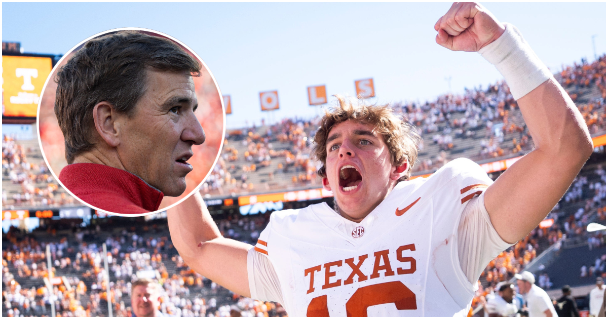 Eli Manning pulling for nephew Arch Manning, Texas to win vs. alma mater Ole Miss