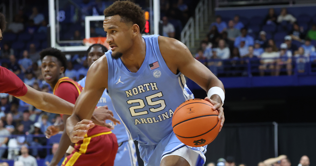 Freshman Maximo Adams Injecting High Intensity, Effort into UNC Basketball Lineup