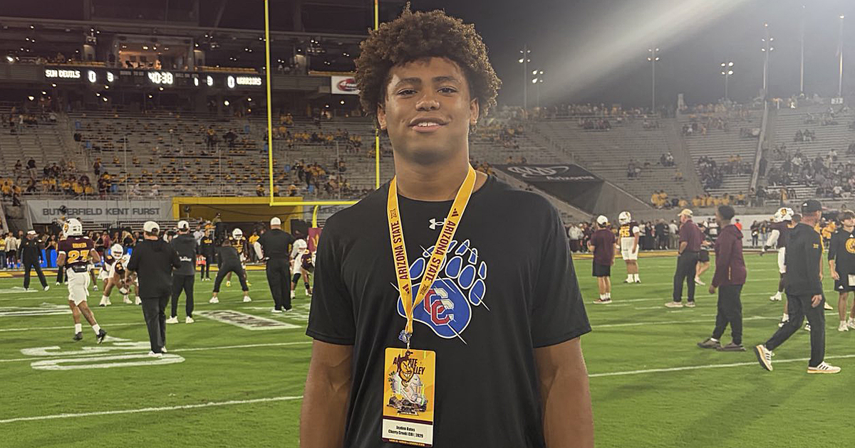 No. 1 2029 prospect in Colorado, edge Jayden Bates, lands offer on visit to Arizona State