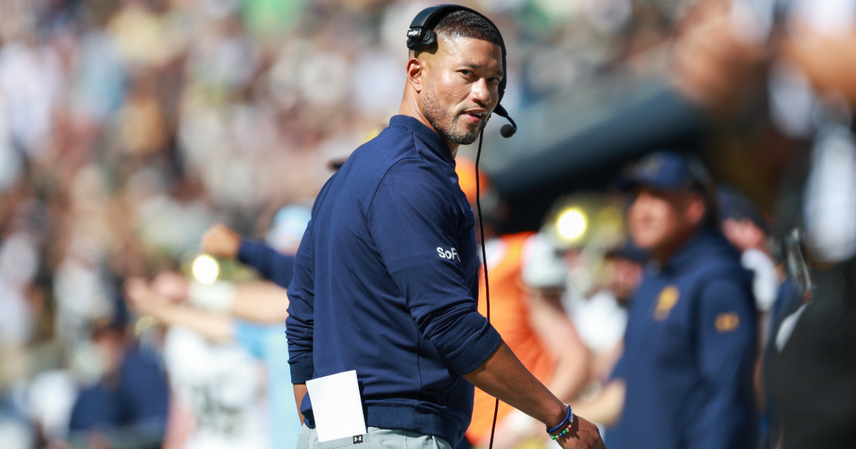 Notre Dame to host intriguing 2028 DL who doubles as a productive high school TE