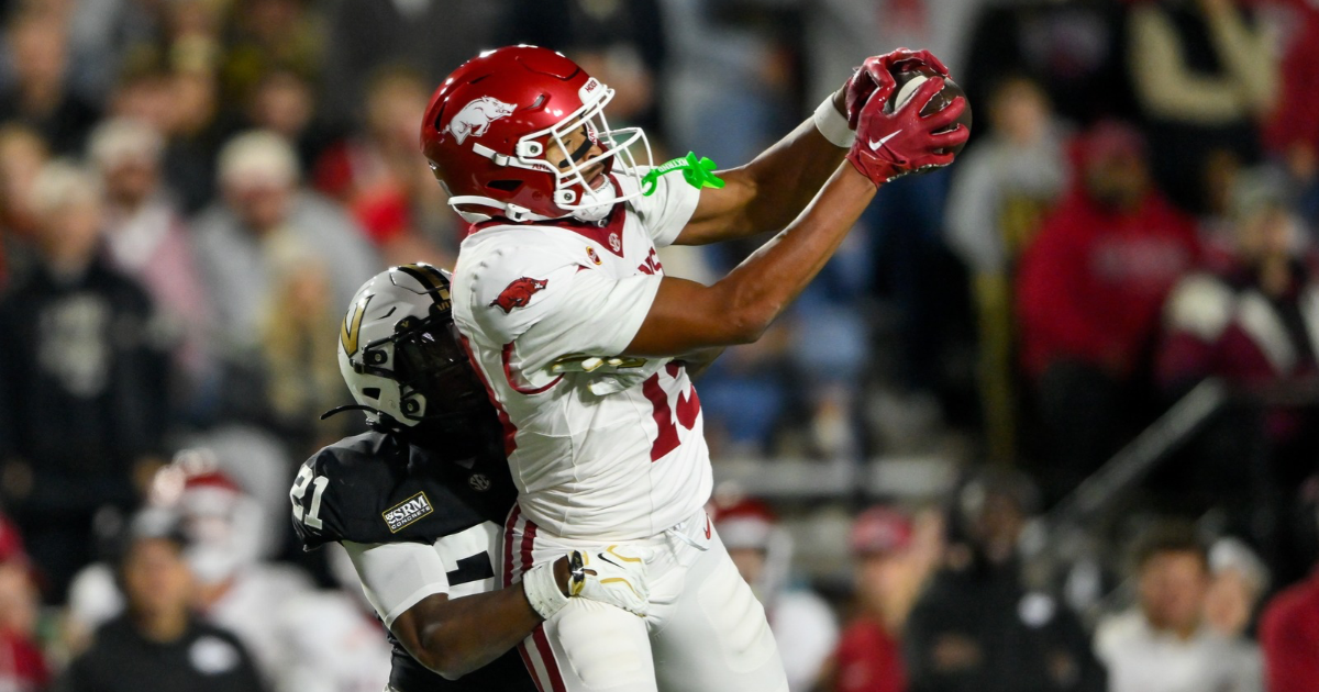 Ark Player Menu Antonio Jordan's surprise performance helps deliver Arkansas' first SEC ...