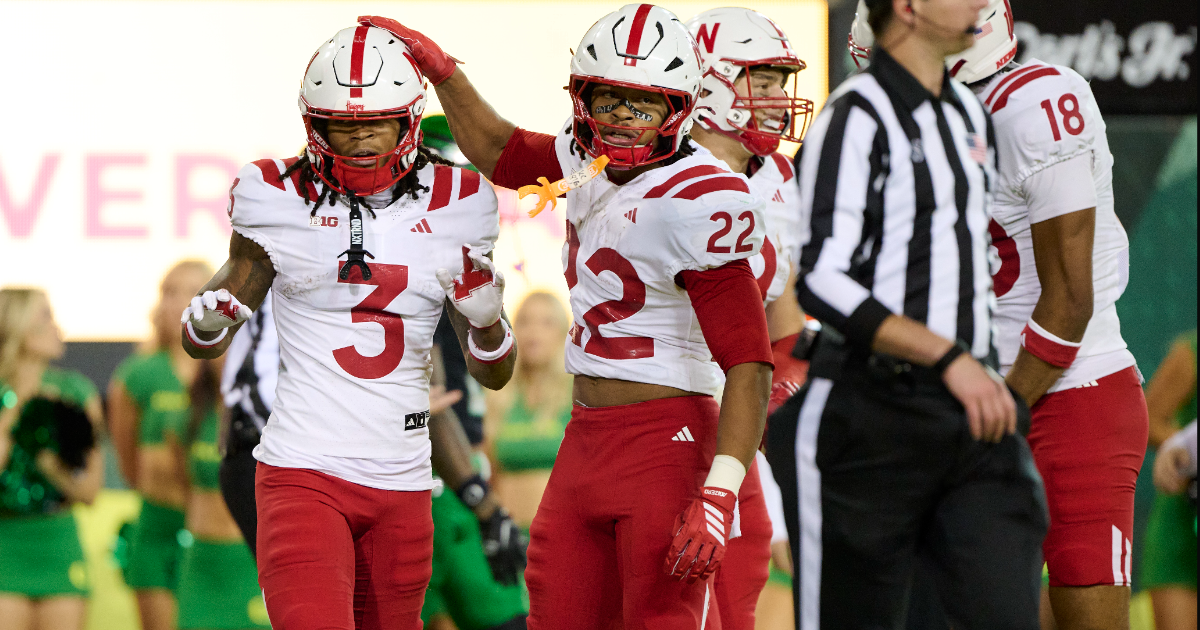 PFF snap counts and grades for Nebraska's offense vs. Oregon