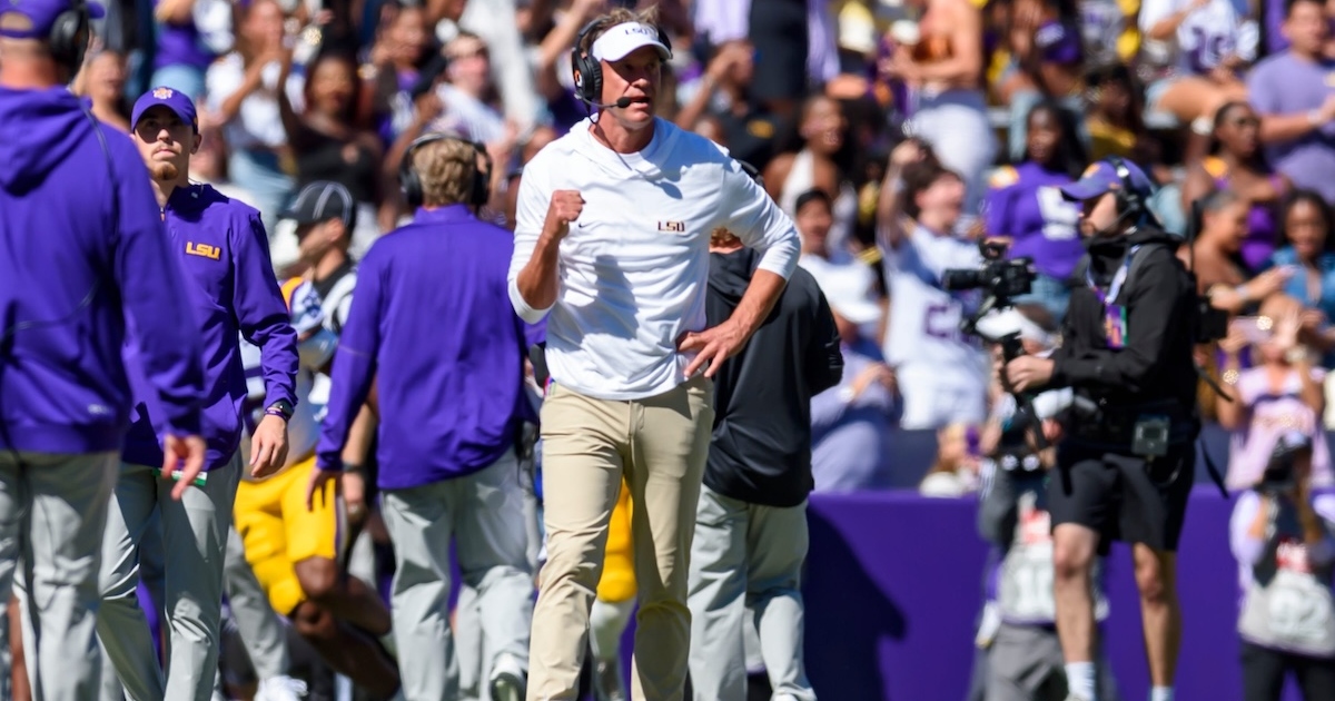 Lane Kiffin offers early thoughts on LSU-Alabama