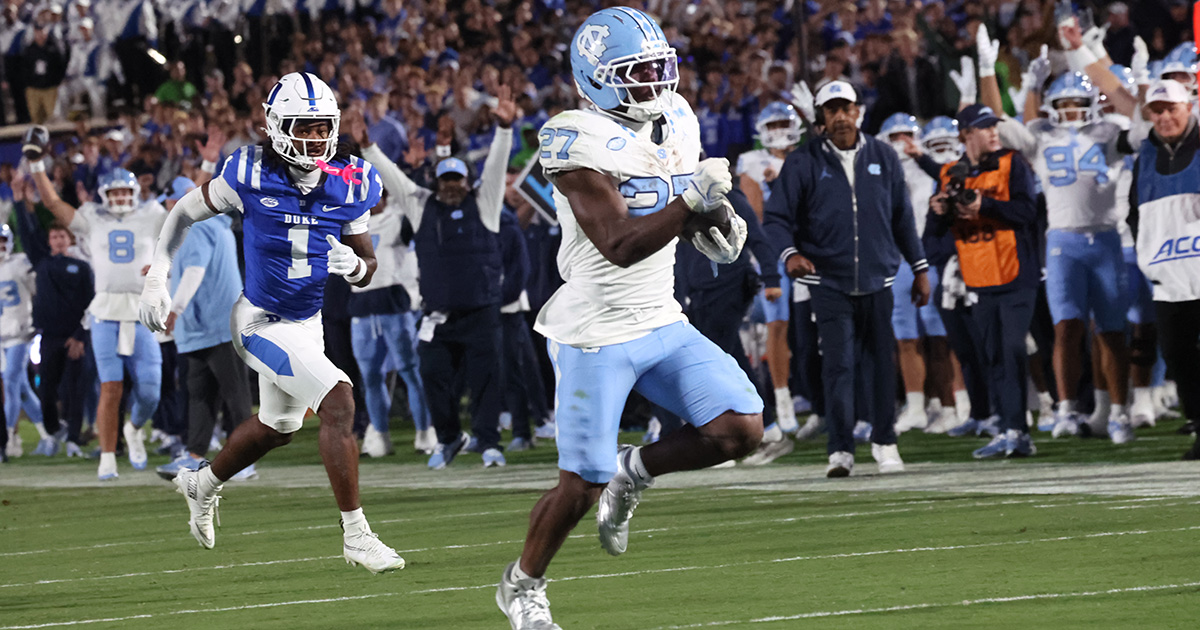 Running Back Jaylen McGill's Readiness, Short Memory Make the Difference for UNC Football Running Back Jaylen McGill's Readiness, Short Memory Make the Difference for UNC Football