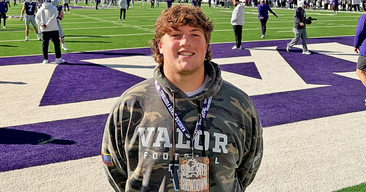 Visit to Kansas State wows 2028 OL Davis Moon
