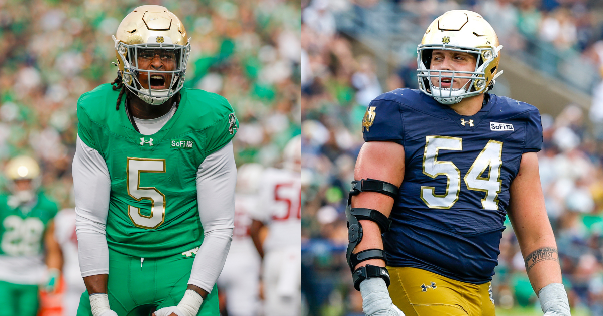 Newsstand: Notre Dame DE Boubacar Traore, LG Anthonie Knapp named On3 midseason All-Americans