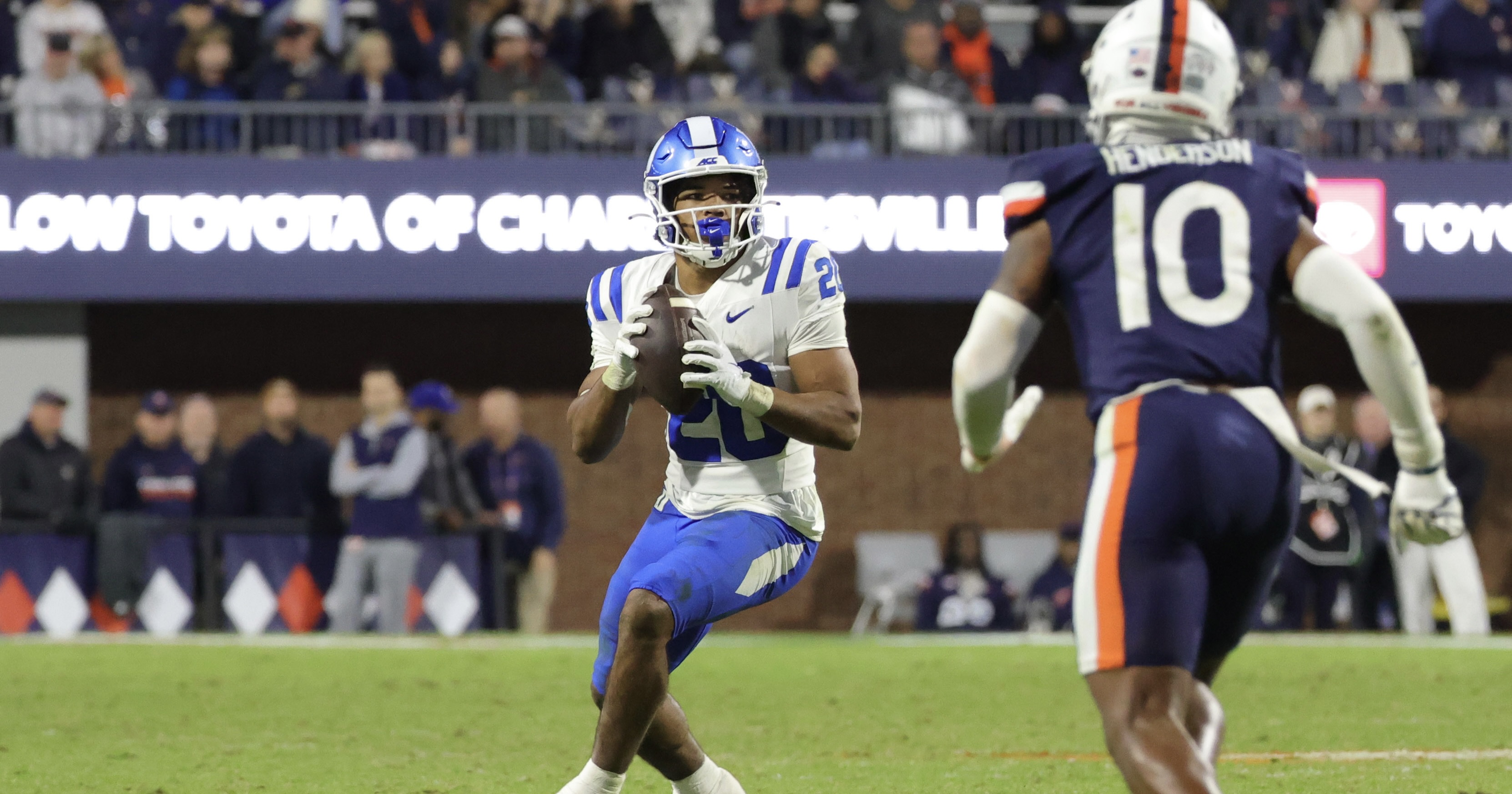 Blue Devils come back late to upend UVa 19-16