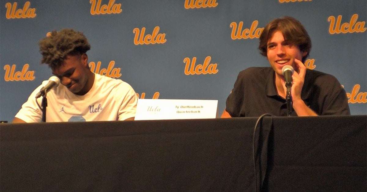 UCLA QB Ty Dieffenbach and LB Jalen Woods Said the Team's Bonding is Key After MSU