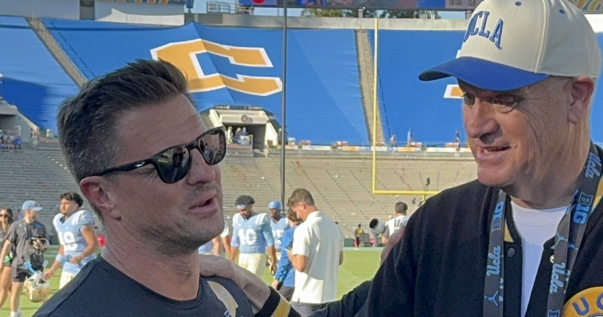 Video: Post-MSU, On-Field UCLA Celebration, Including Bob Chesney and Tim Harris Moment