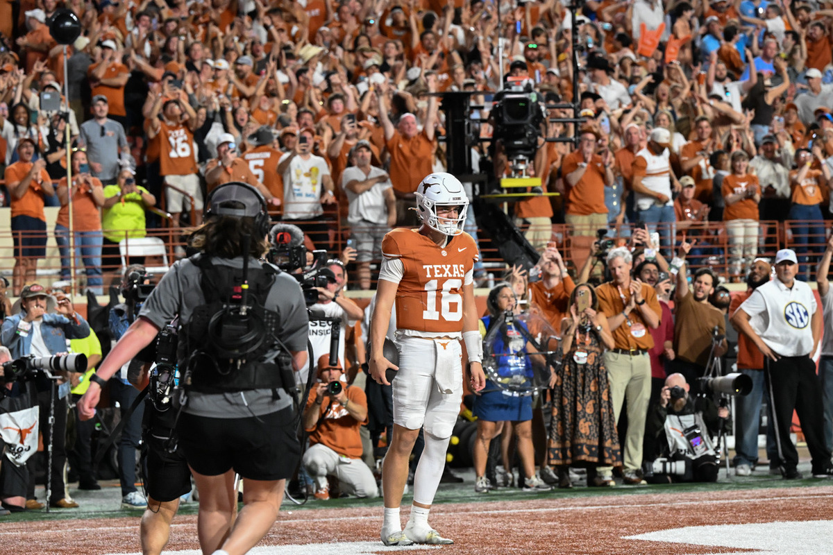 'I kind of like getting disregarded and counted out': 'Edgy' Arch Manning leads Texas to statement win over No. 7 Ole Miss