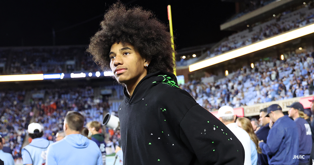 Photos of DeMarcus Henry on His UNC Official Visit
