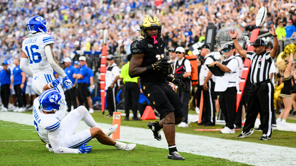 Landen Chambers helps power UCF past No. 2 BYU with two touchdowns