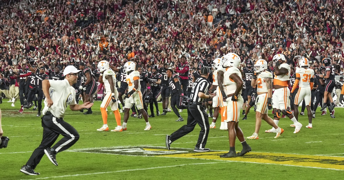 Five critical moments: Tennessee falls at South Carolina