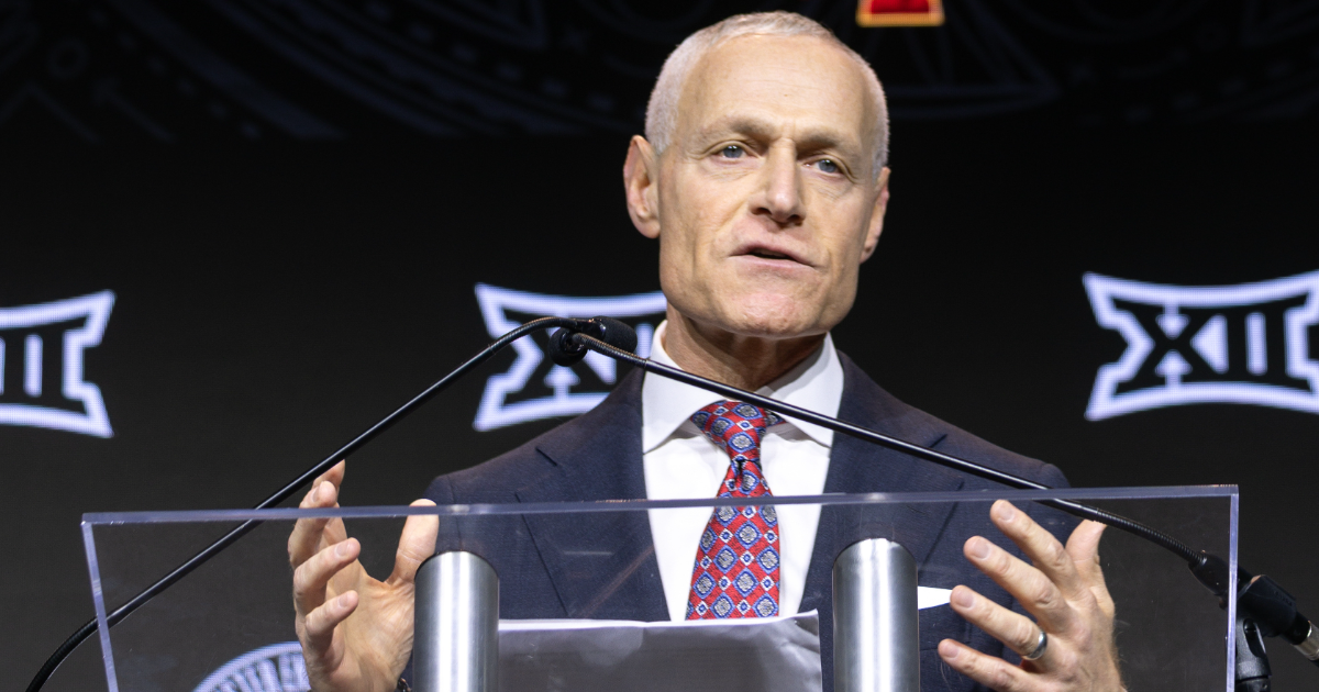 Big 12 commissioner Brett Yormark leaving role