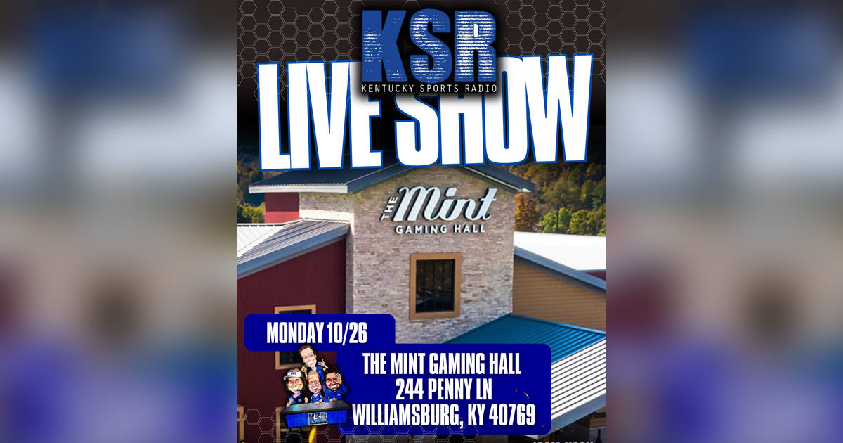 KSR Show, 10/26: Live from The Mint Gaming Hall