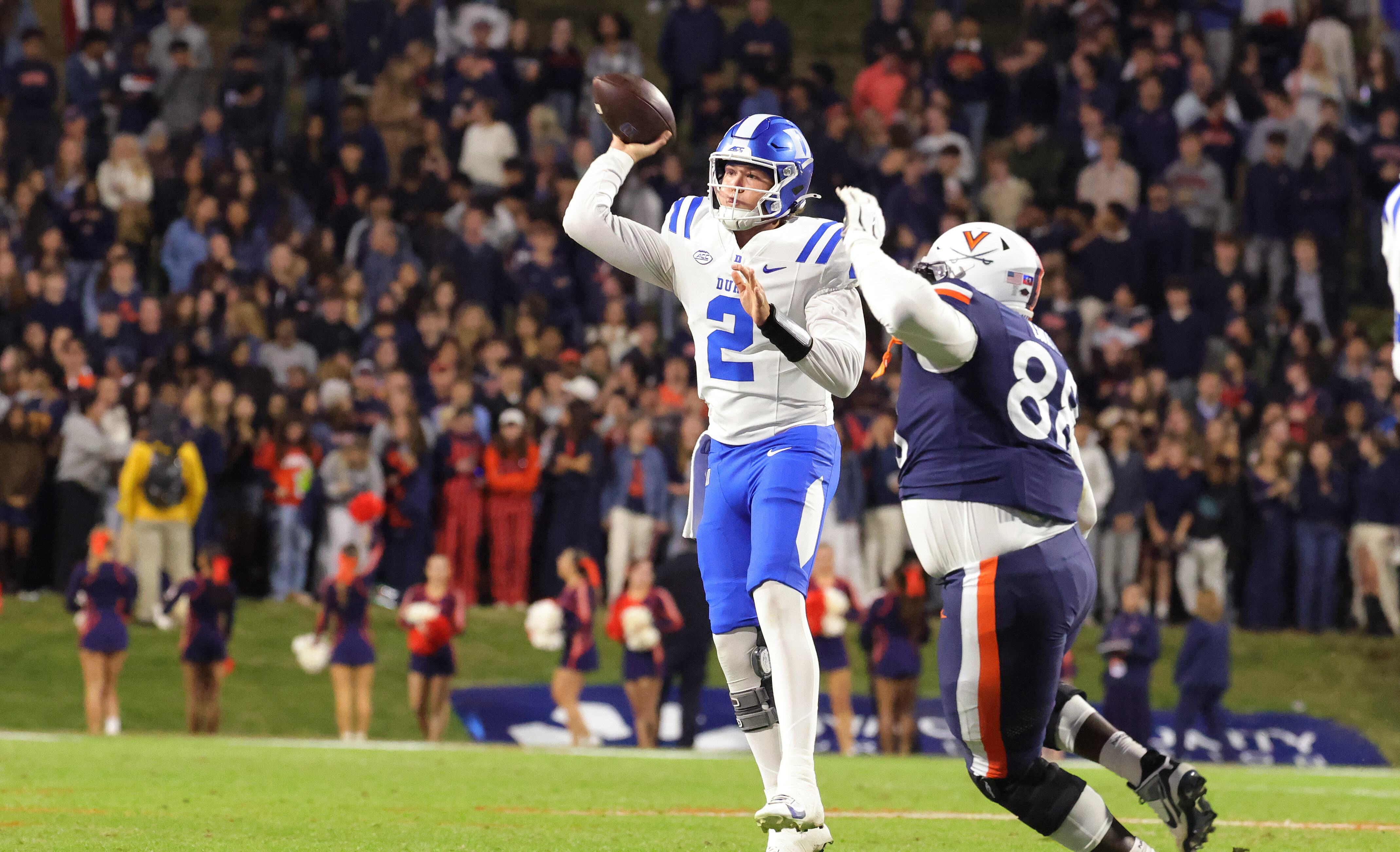 How PFF graded Duke's offense against Virginia - On3