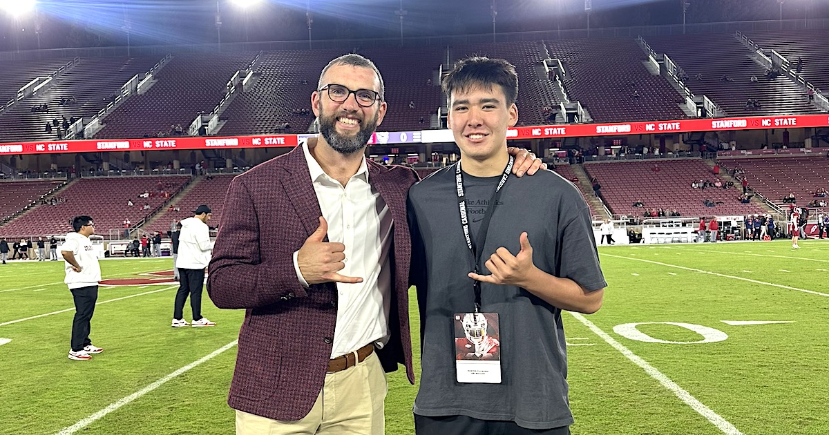 Hunter Fujikawa raves about weekend visit to Stanford, 'definitely exceeded my expecations'
