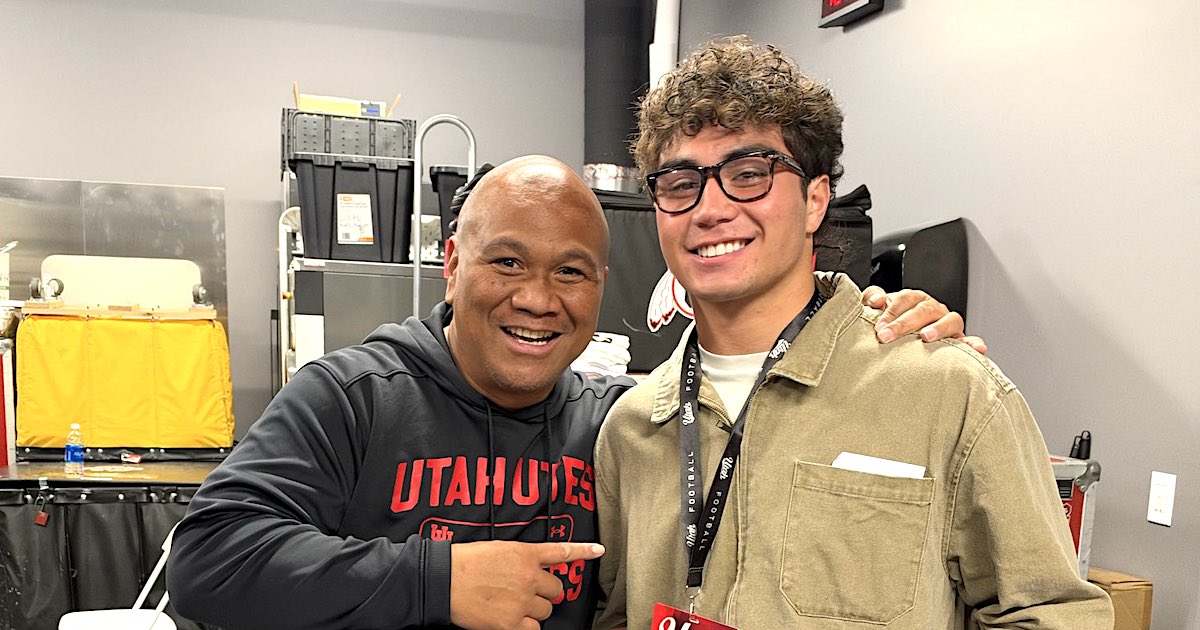 Utah making a run at Utah State commit Noah Fiefia, 'Utes are looking good right now'