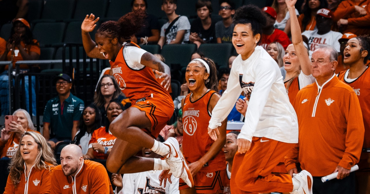 What was revealed about Texas WBB in Orange-White Scrimmage and exhibitions vs. UConn, UCLA