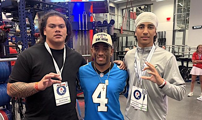 Arizona makes another strong impression on '28 QB Jaxson Carper following weekend visit