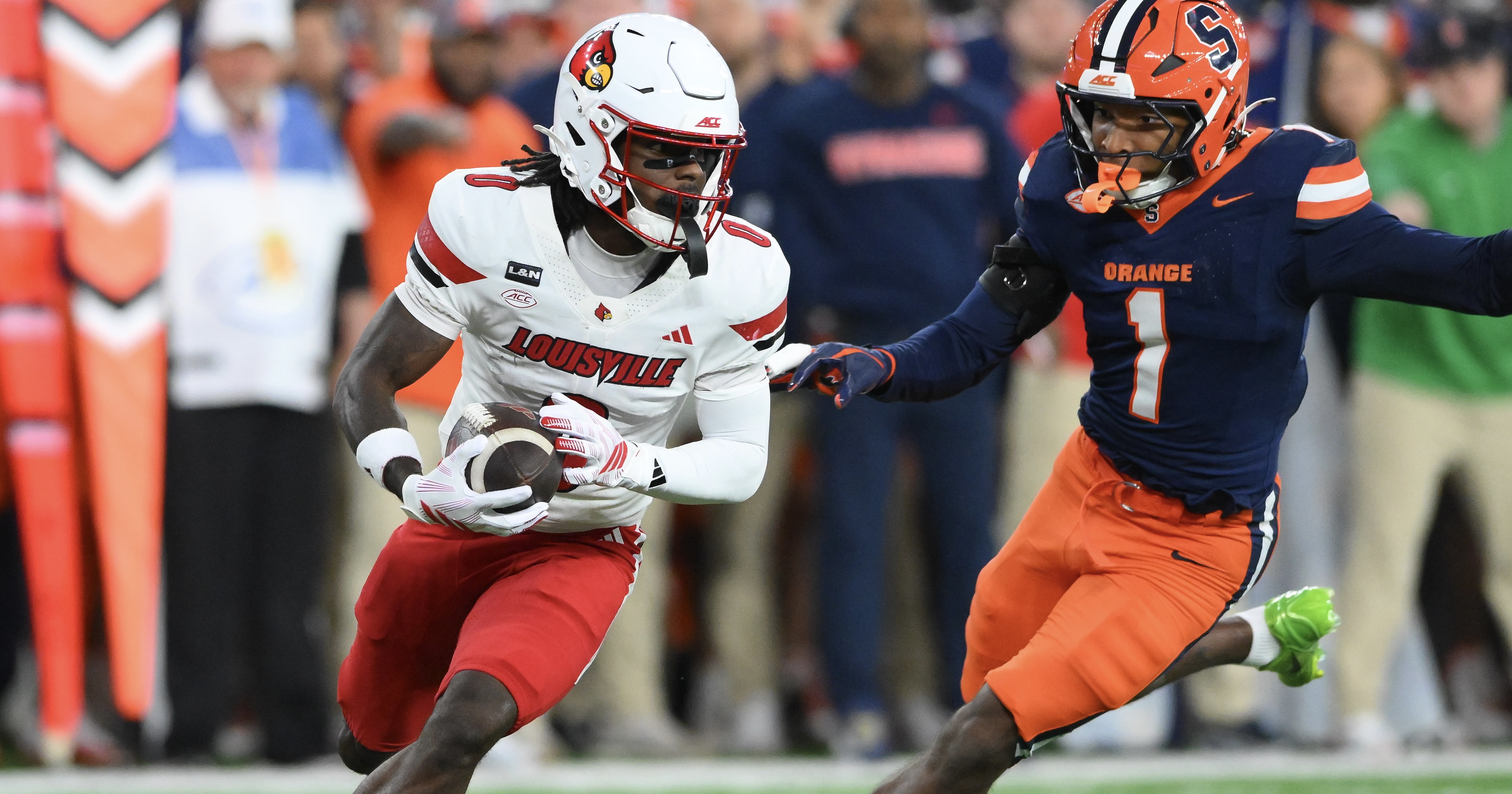 Louisville WR Tre Richardson says offense needs to stay explosive during stretch run of the season