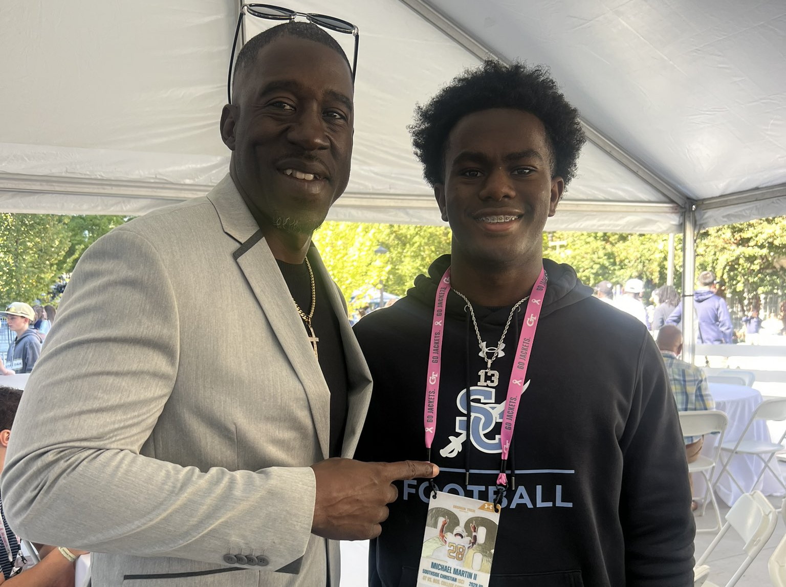 2028 RB target Martin returns to the Flats talks early favorites