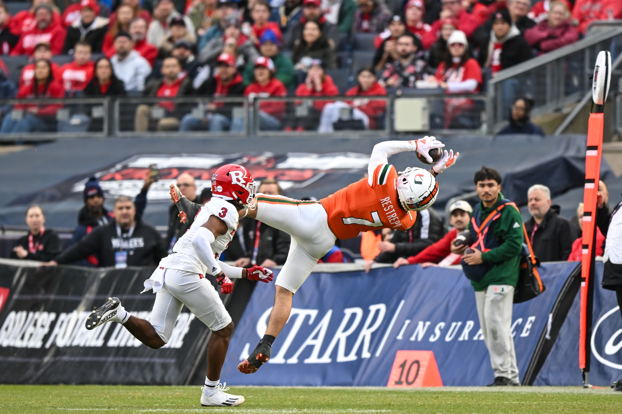 Miami WR Xavier Restrepo building bond with Cam Ward