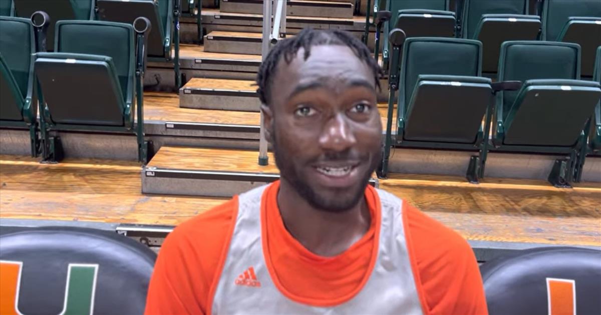 CaneSport TV Up close with Miami freshman center Favour Aire