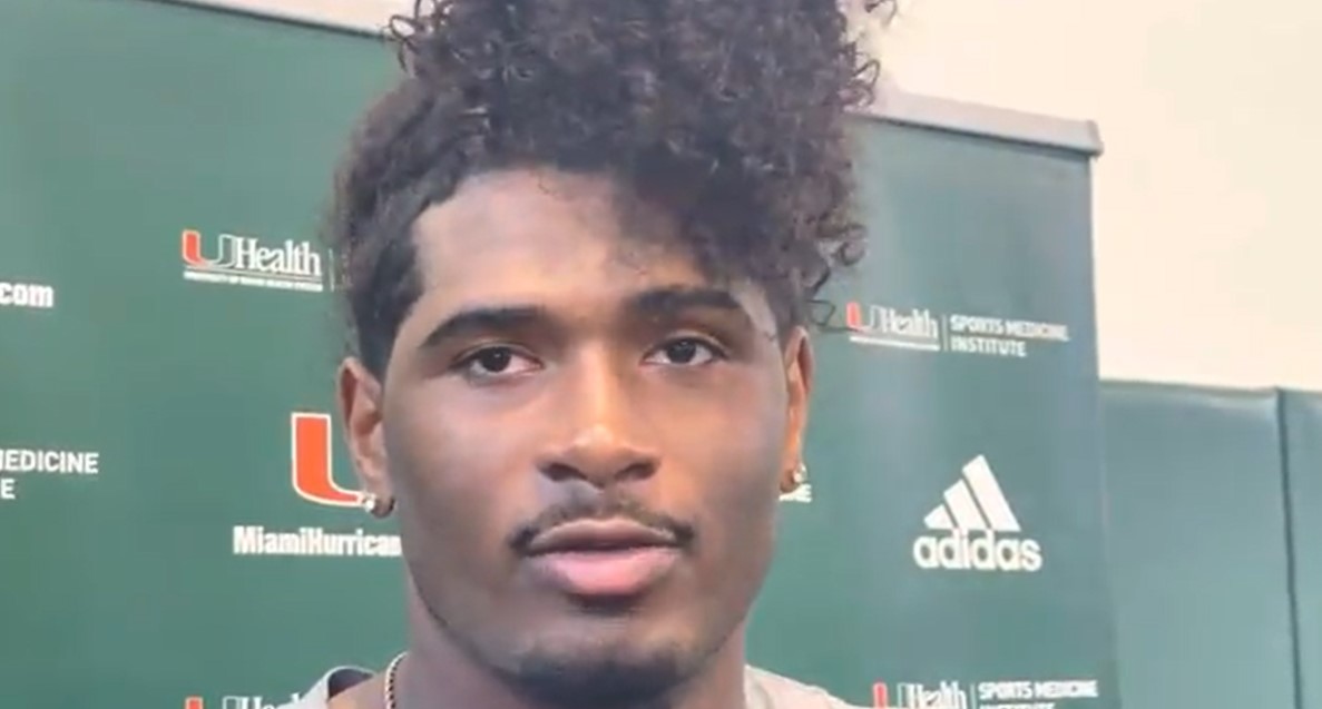 Miami DL Jayden Wayne has sights set on early playing time