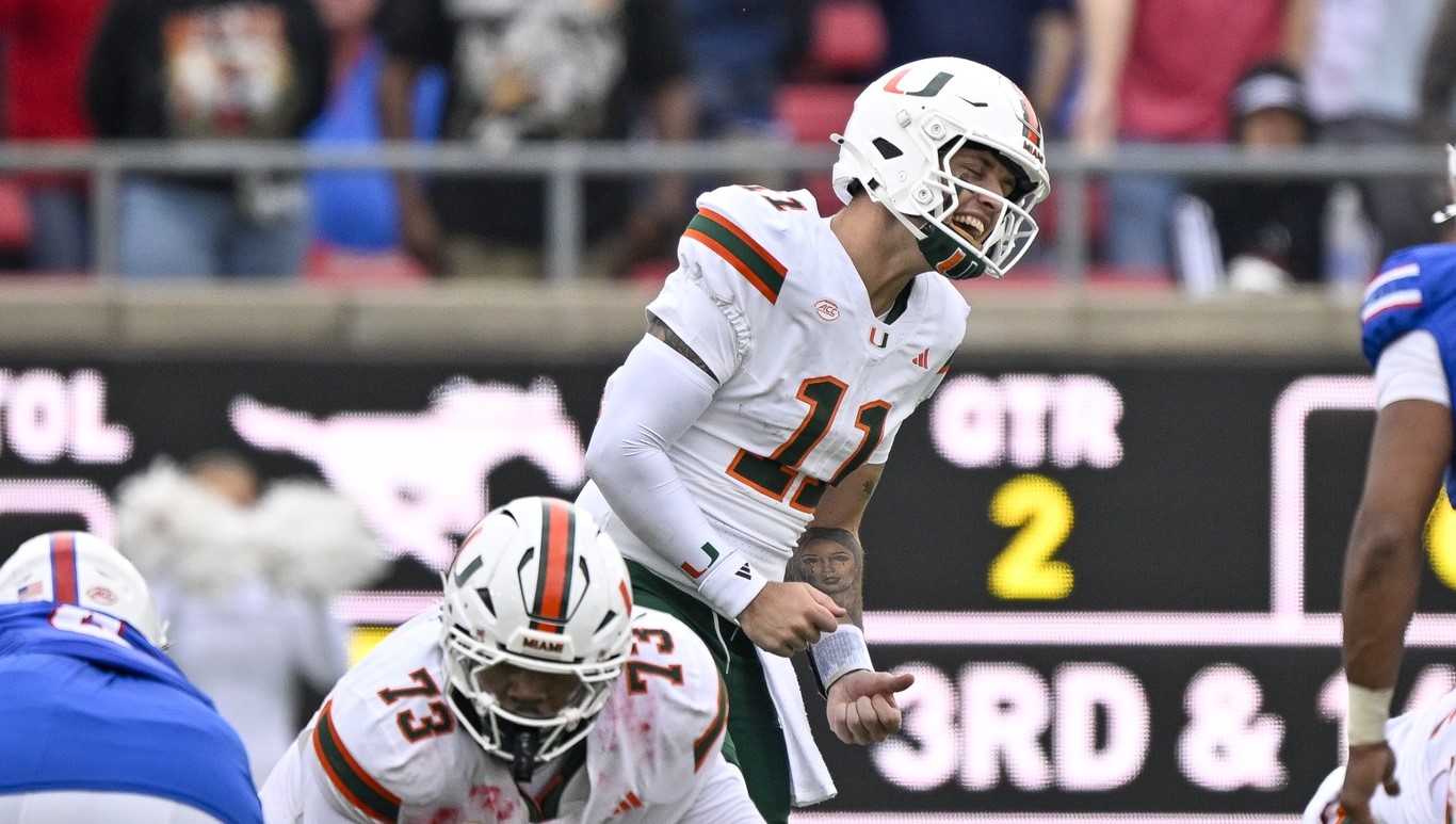 Dejected Carson Beck breaks down game-altering overtime interception vs. SMU