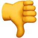 Image result for thumbs down emoji