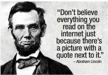 Abe Lincoln dont-believe-the-meme.jpg