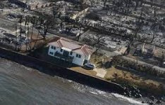 The real story behind that photo of a weirdly unscathed house in the rubble  of Lahaina | The Seattle Times