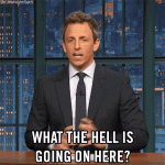 seth-meyers-what-the-hell-is-going-on.gif