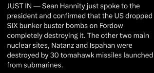 Charlie Kirk on X JUST IN — Sean Hannity just spoke to the president and confirmed that the U...jpeg